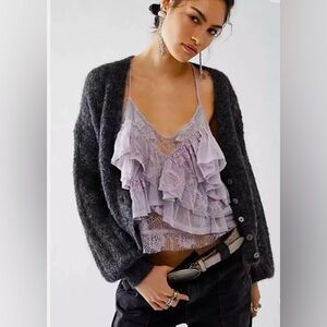 Free People In The Clouds Ruffle Tank